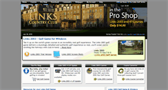 Desktop Screenshot of linkscountryclub.com